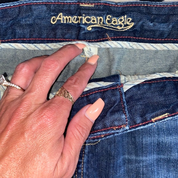 Denim short skirt - Picture 2 of 3